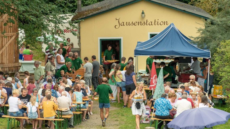 Naturparkfest an der Jausenstation, © Matthias Ledwinka